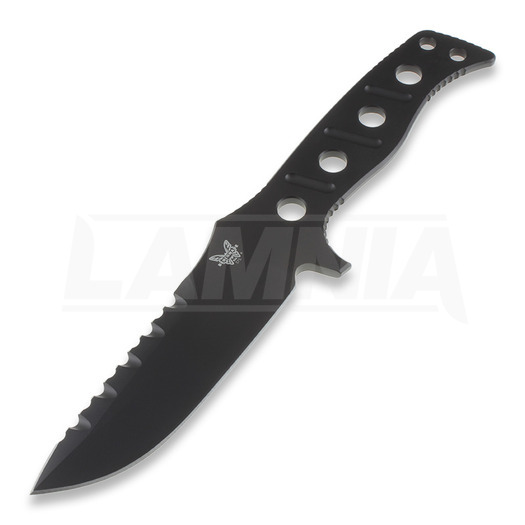 Benchmade Fixed Adamas 刀, 黑色 375BK