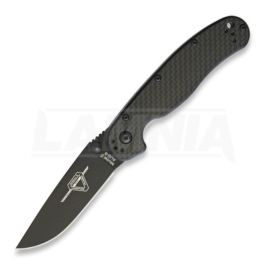 Ontario RAT II folding knife, carbon fiber 8838