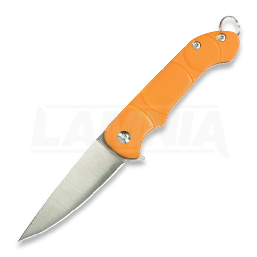 Ontario OKC Navigator Linerlock 折り畳みナイフ, オレンジ色 8900