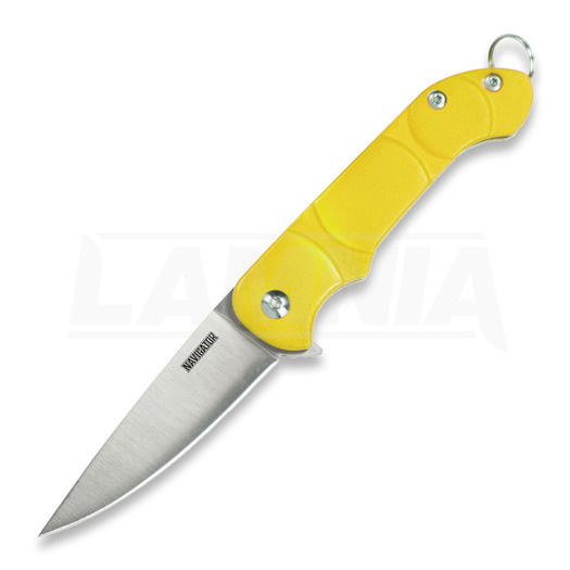 Ontario OKC Navigator Linerlock 折り畳みナイフ, 黄色 8900YEL