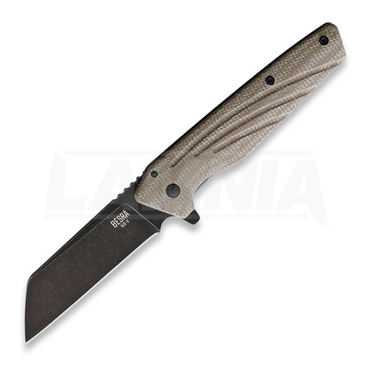 Ontario Besra folding knife, brown 9000