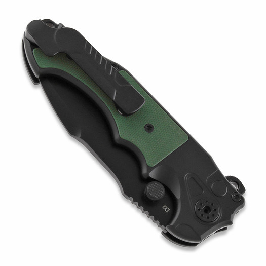 Andre de Villiers Javelin G10 סכין מתקפלת, black/od green