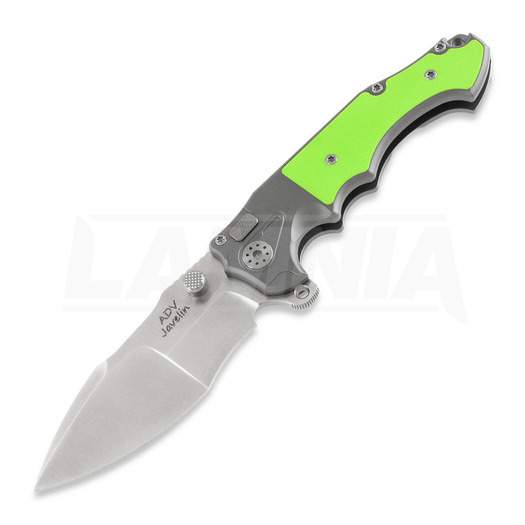 Andre de Villiers Javelin G10 סכין מתקפלת, satin/zombie green