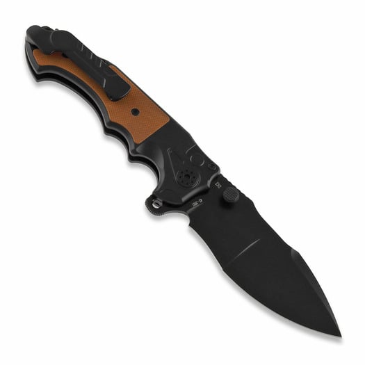 Nóż składany Andre de Villiers Javelin G10, black/brown