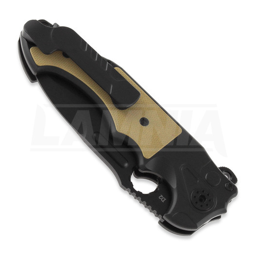 Andre de Villiers Mini Pitbiss Two G10 sklopivi nož, black/khaki