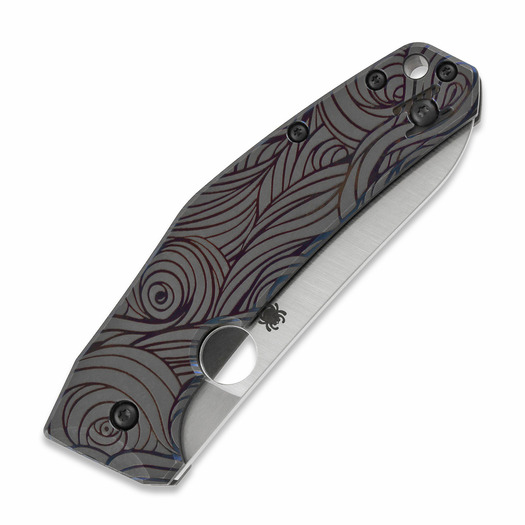 Складной нож Spyderco SpydieChef CQI, purple currents C211TIPLS11