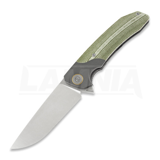 Maxace Goliath 2.0 סכין מתקפלת, od green micarta