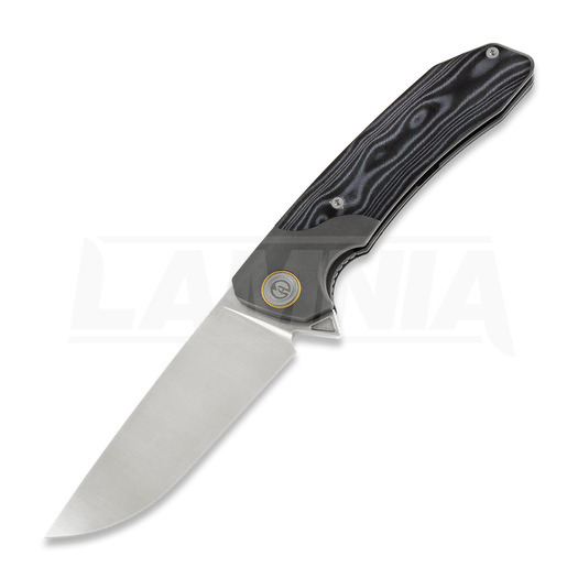 Maxace Goliath 2.0 M390 folding knife, black G10