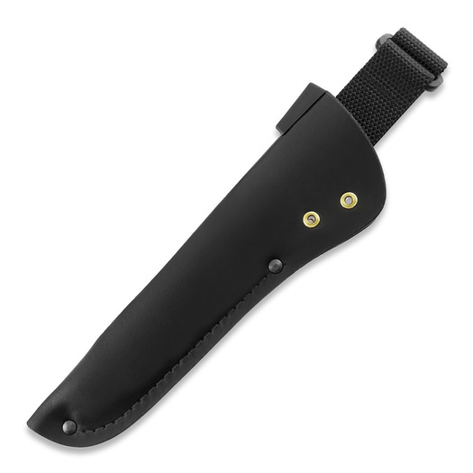 Peltonen Knives Sissipuukon nahkatuppi M95, musta, vasenkätinen