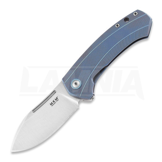 MKM Knives Colvera vouwmes, Ti blue MKLS02-TBL