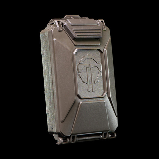 Thyrm CellVault-5M Battery Case (+Pak V2), Olive Drab