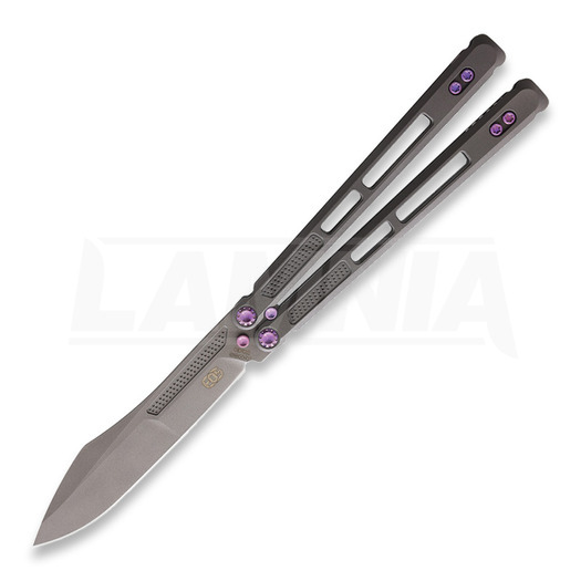 EOS Trident balisong kniv, Sasha Purple