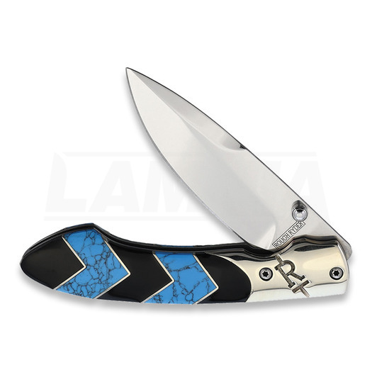 Πτυσσόμενο μαχαίρι Rough Ryder Turquoise Peak Linerlock