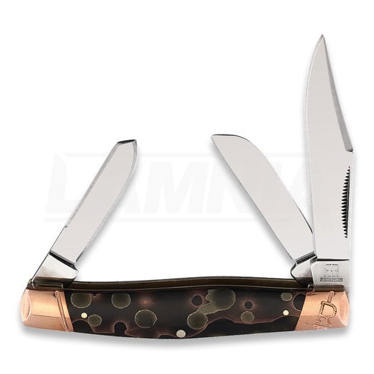 Rough Ryder Stockman Copper folding knife