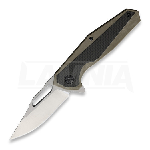 Zavírací nůž Rough Ryder Linerlock Tan G10/CF