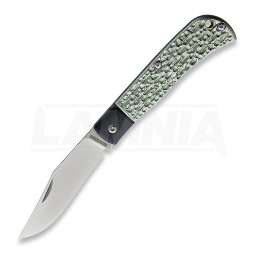 Rough Ryder Aluminum Slipjoint folding knife, green