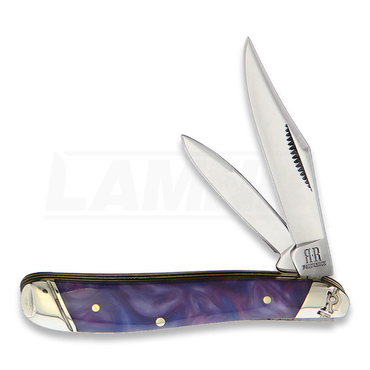 Rough Ryder Peanut Purple Swirl pocket knife