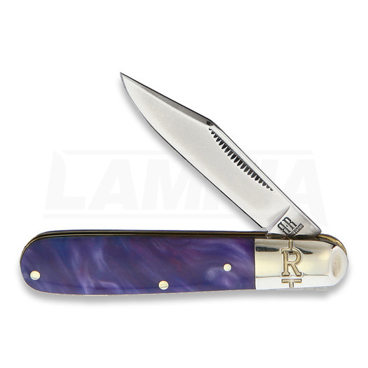 Rough Ryder Purple Swirl Small Barlow pocket knife