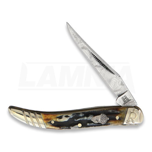 Rough Ryder Toothpick Cinnamon Stag folding knife