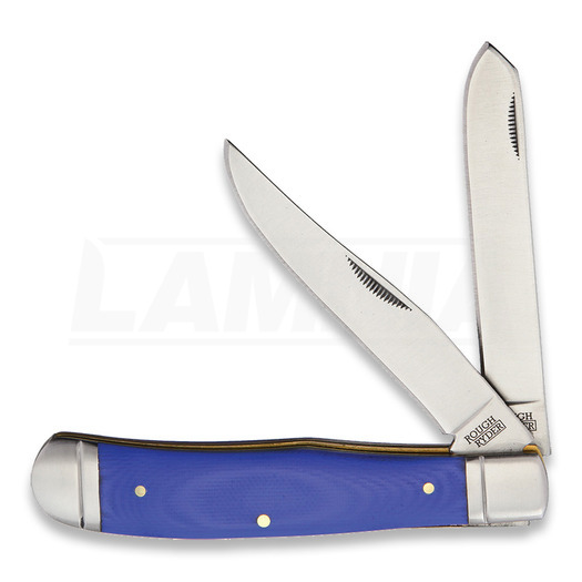 Перочинный нож Rough Ryder Trapper Blue G10