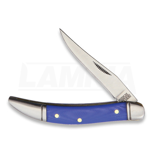 Rough Ryder Small Toothpick Blue G10 vouwmes