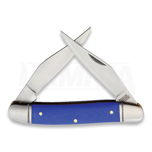 Rough Ryder Muskrat Blue G10 pocket knife