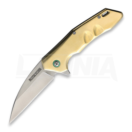 Couteau pliant Rough Ryder Brass Linerlock, wharncliffe