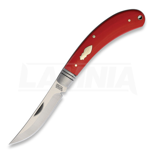 Rough Ryder Bow Trapper Red folding knife