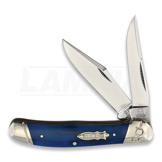 Rough Ryder Copperhead Blue Smooth Bone vouwmes