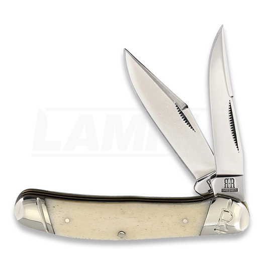 Rough Ryder Copperhead White Smooth folding knife