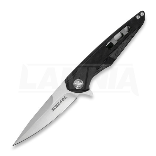 Skladací nôž Schrade Kinetic Linerlock Black G10