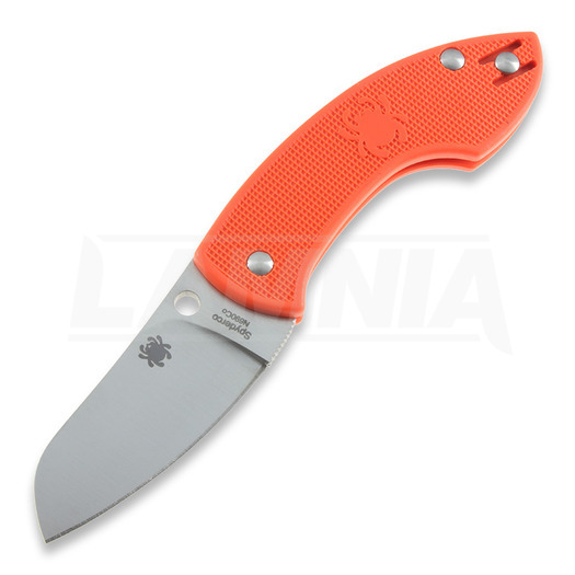 Spyderco Pingo 折り畳みナイフ, オレンジ色 C163POR