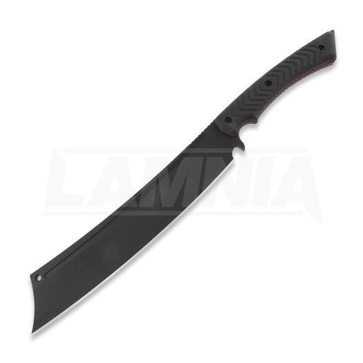 ZU Bladeworx Warmonger Ceracote knife, black