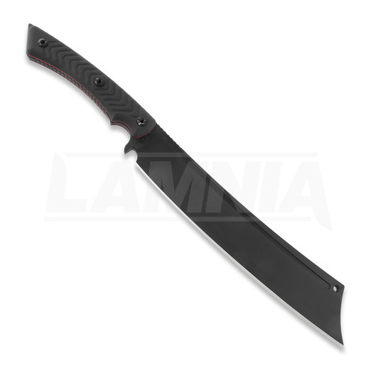 Cuchillo ZU Bladeworx Warmonger Ceracote, negro