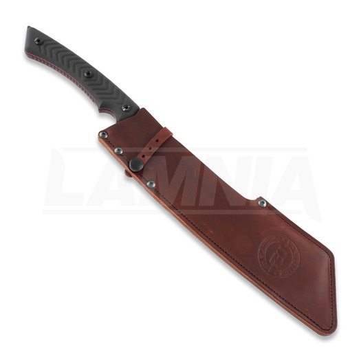 ZU Bladeworx Warmonger Ceracote knife, black