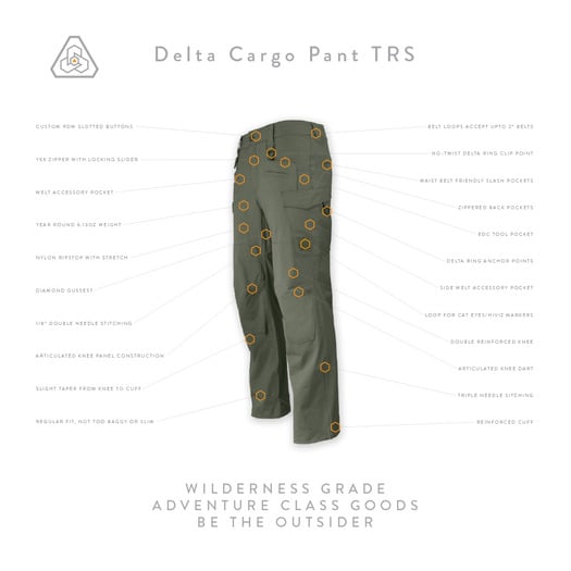 Prometheus Design Werx Delta Cargo Pant TRS - Transitional Field Green pants