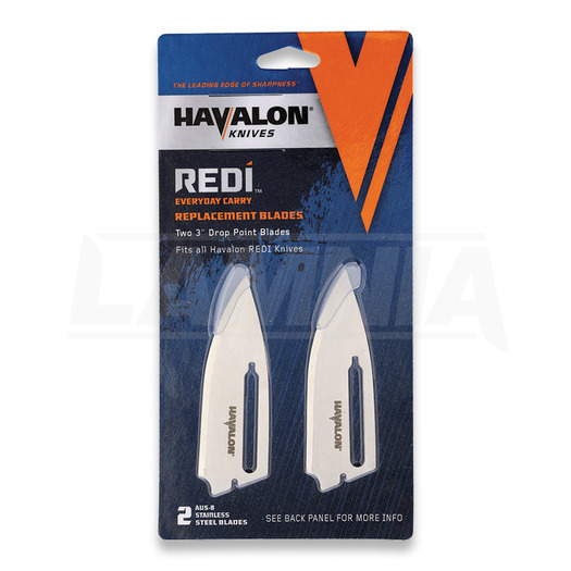 Havalon Redi 2 Pack Non Serrated Blade