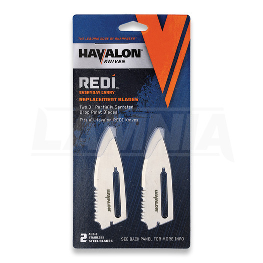 Havalon Redi 2 Pack Serrated Blades