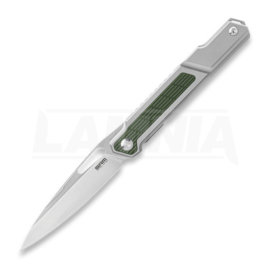 SRM Knives Fantasy sulankstomas peilis, žalia
