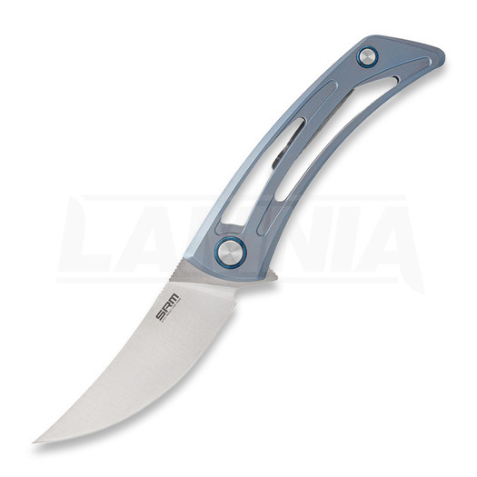 SRM Knives 7415 folding knife, blue