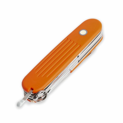Prometheus Design Werx G10 SAK Scales Fullers - Orange handle scales