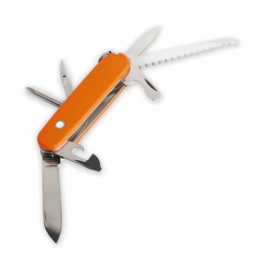 Prometheus Design Werx G10 SAK Scales Smooth - Orange handle scales