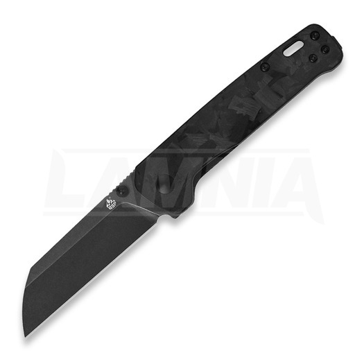 Couteau pliant QSP Knife Penguin, black carbon fiber