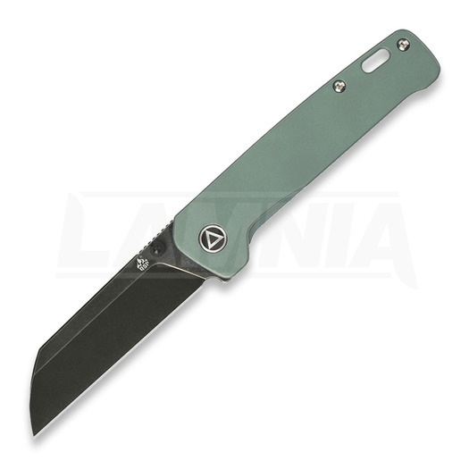 QSP Knife Penguin folding knife, green titanium