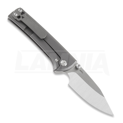 Chaves Knives Scapegoat Street Spear Point Titanium folding knife