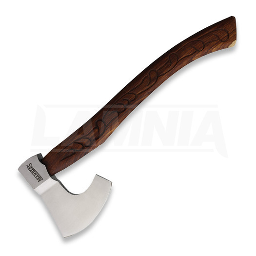 Marbles Axe With Carved Handle
