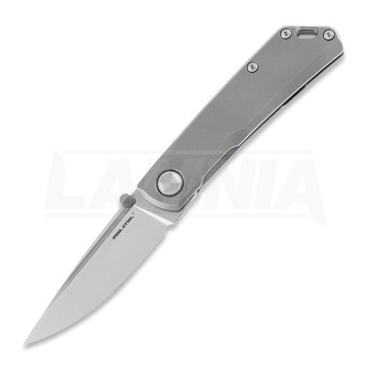 RealSteel Luna Boost Framelock folding knife, titanium 7071