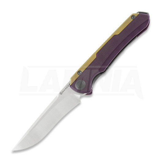Maxace Kestrel 折り畳みナイフ, satin, purple
