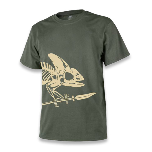T-shirt Helikon-Tex Full Body Skeleton, verde oliva TS-FBS-CO-02