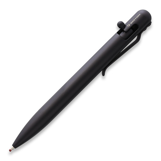 Bastion Bolt Action Pen Titanium, svart